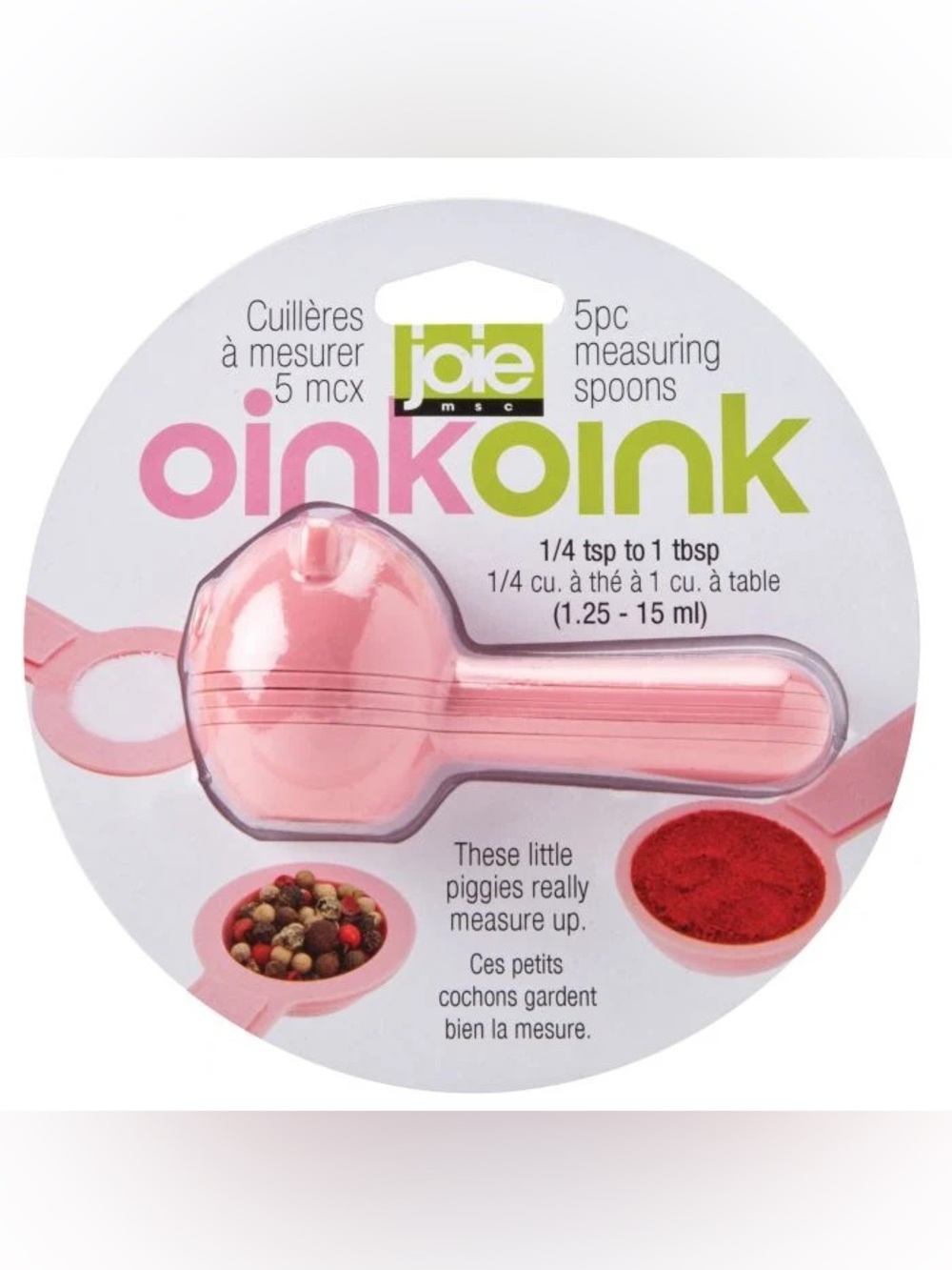 New Joie Oink Oink Measuring Spoon Set